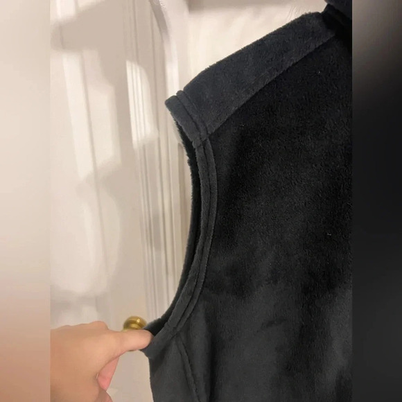 Columbia Charcoal Gray Fleece Zip Up Men’s Vest - Picture 6 of 9